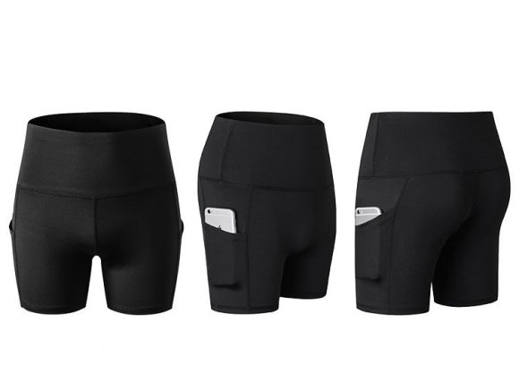Three-point yoga shorts - Image 9