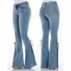 Ladies jeans mid-waisted denim trousers stretch jeans - Image 6