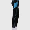 Quick-drying Gothic Color Block Leggings Fashion Ankle-length Fitness Leggings With Pocket - Image 3