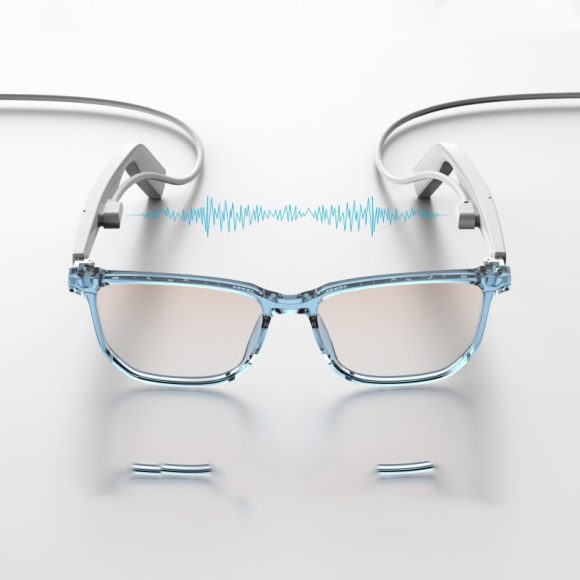 Bluetooth Mobile Phone Smart Glasses Voice Call Music Anti Blue Light Intelligent White Unisex Eyeglasses - Image 8