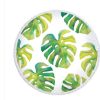 Palm Leaf Round Beach Towel Forest Palm Leaf Beach Towel Shawl Cushion Microfiber - Image 4