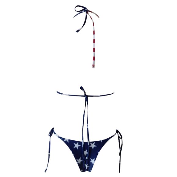 Printed sexy bikini split swimsuit - Image 2
