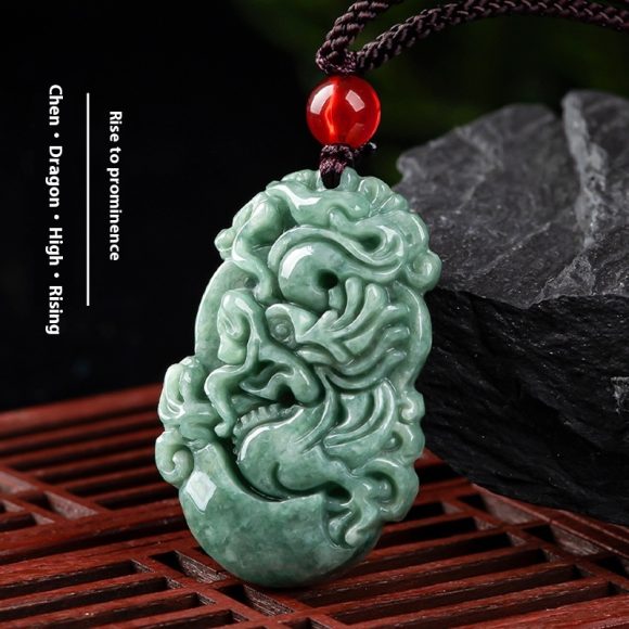Natural A Cargo Jade Zodiac Rat Ox Tiger Rabbit Dragon Snake Horse And Sheep Monkey Chicken Dog Pig Jade Pendant Ornaments Wholesale - Image 5