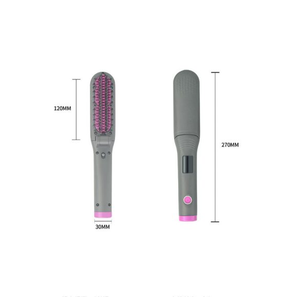 Hair Straightener, Curly Hair, Wet And Dry, Lazy Portable Negative Ion Straightener - Image 5