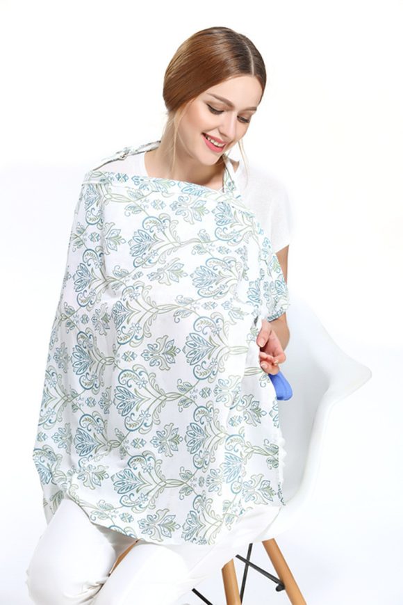 Fibre gauze cover towel breastfeeding towel - Image 8
