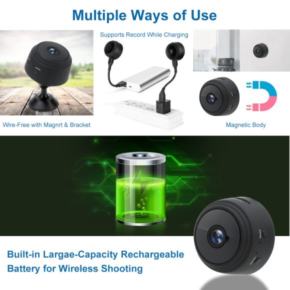 A9 1080P HD Wireless Night Vision Wifi Camera - Image 8