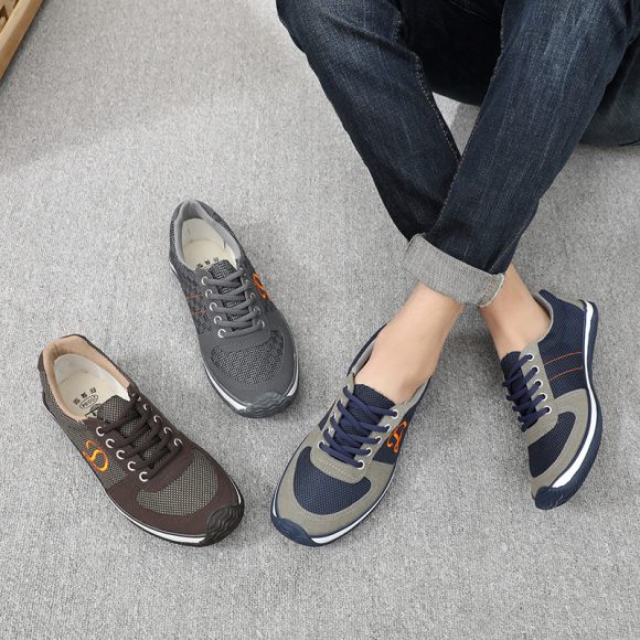 Spring And Autumn Cotton Linen Canvas Outdoor Casual Walking Running Men's Shoes - Image 5