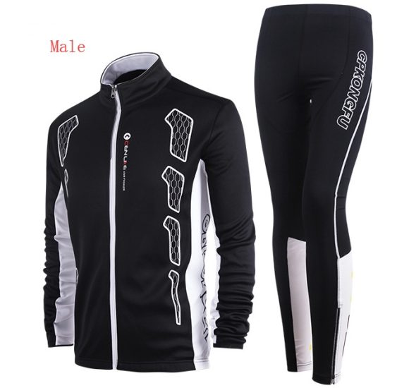 Spring and autumn bicycle Jersey long-sleeved suit men and women models mountain bike team version of clothes autumn and winter coat - Image 4