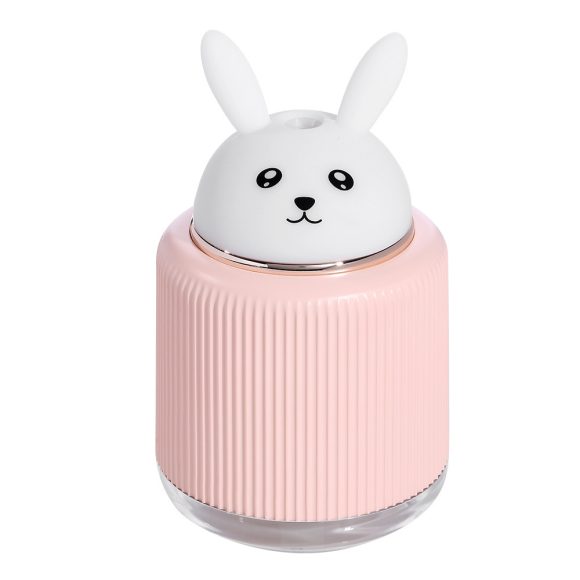 Ultrasonic Air Humidifier for Home Office Cartoon Rabbit 250ML USB Essential Oil Diffuser LED Light Lamp - Image 6