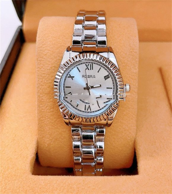 Foreign Trade Roman Scale Men's Steel Strap Watch In Stock Wholesale Rosra Fashion Fashion Quartz Couple Watch - Image 5
