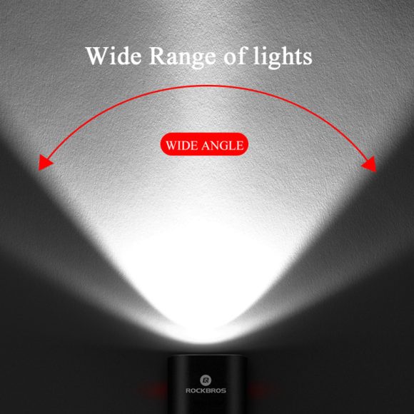 Bicycle light headlights night riding glare flashlight USB charging - Image 2
