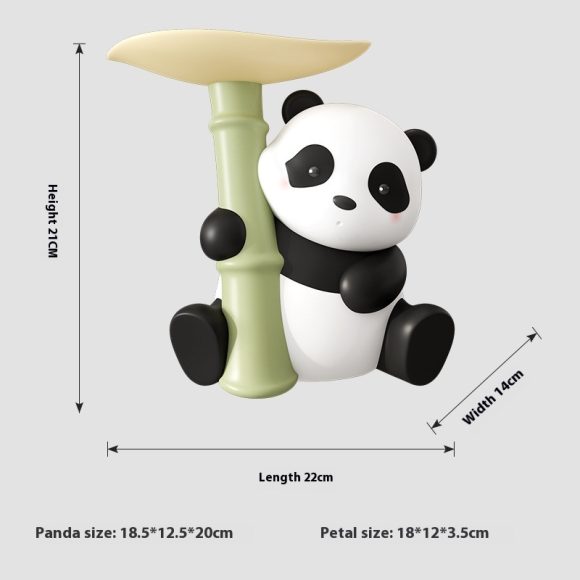 Panda Red Wine Rack Decoration Wine Cabinet Combination Light Luxury - Image 10