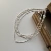 S925 Sterling Silver Fritillary Small Pieces Of Silver Necklace Bracelet - Image 4