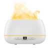 Dropshipping 3D Flame Humidifier 200ml USB Flame Aroma Diffuser Household Humide Aromatherapy Diffuser - Image 2