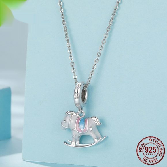 Exquisite Trojan Pendant S925 Silver Beaded - Image 4