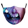 Halloween Digital Printing Funny Horror Face Double Layer Dust Mask - Image 6