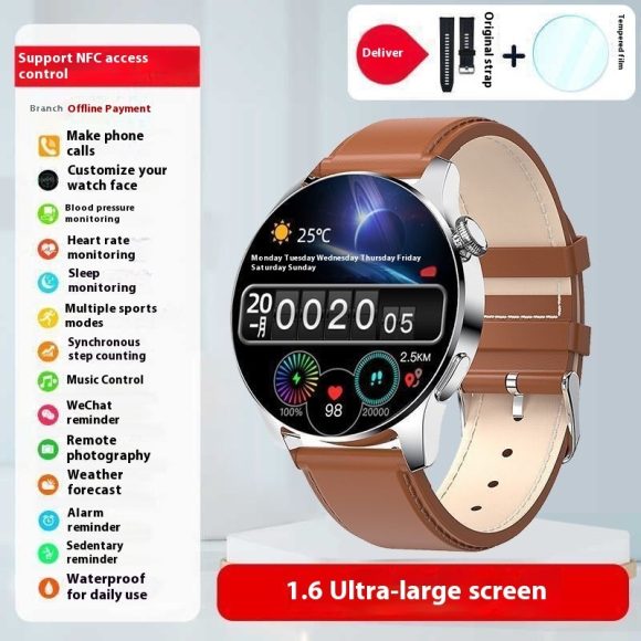 Sports Bracelet Smart Watch Male Blood Pressure Bluetooth - Image 3
