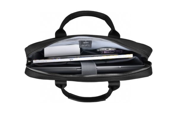 Multi-pocket Design Items Classified And Placed Separate Computer Layer Handbag - Image 9