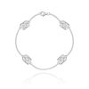Simple Gold-plated S925 Sterling Silver CZ Zircon Rectangle Women's Suit Jewelry - Image 7