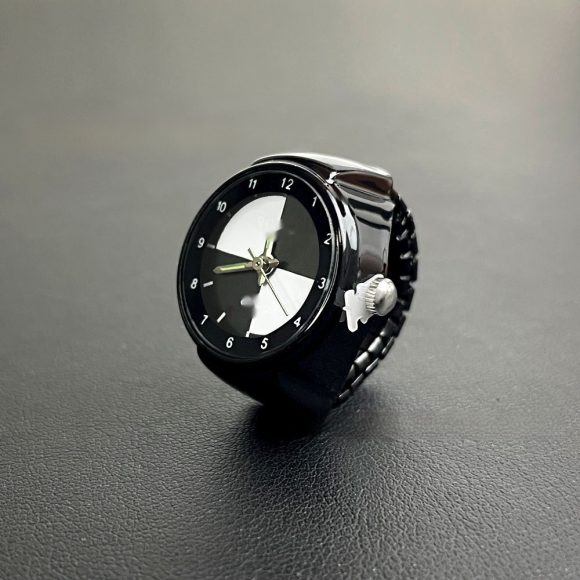 New Luminous Men And Women Student Minimalist Creative Ring Watch - Image 8