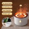New Creative Volcano Aromatherapy Machine Flame Lamp Belt Essential Oil - Image 8