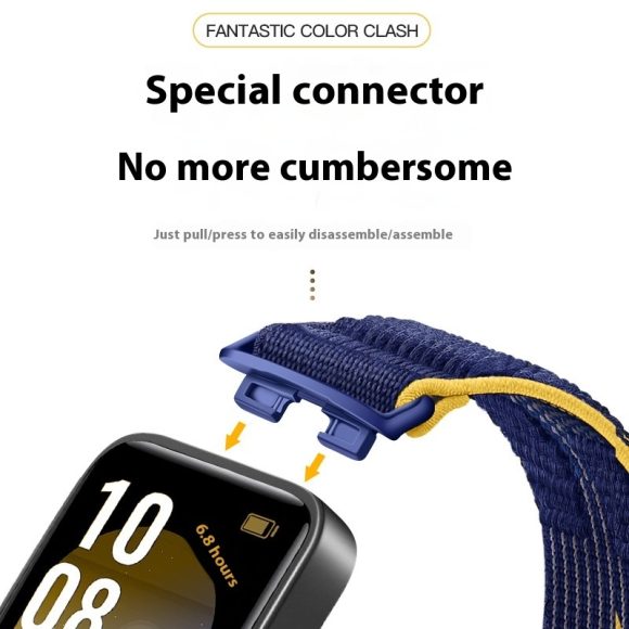 Simple All-match Velcro Nylon Loopback Strap - Image 10