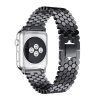 Scale Grain Zinc Alloy Five-bead Honeycomb Strap