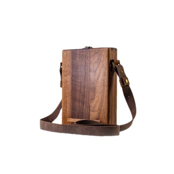 Writer Messenger Wooden Box Walnut Briefcase - Image 4