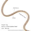 Stainless Steel Fashion Simple Bracelet Necklace Ornament - Image 5