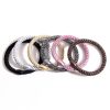 Accessories Thick Leather Cover Durable Base Rubber Hair Rope Headdress - Image 2