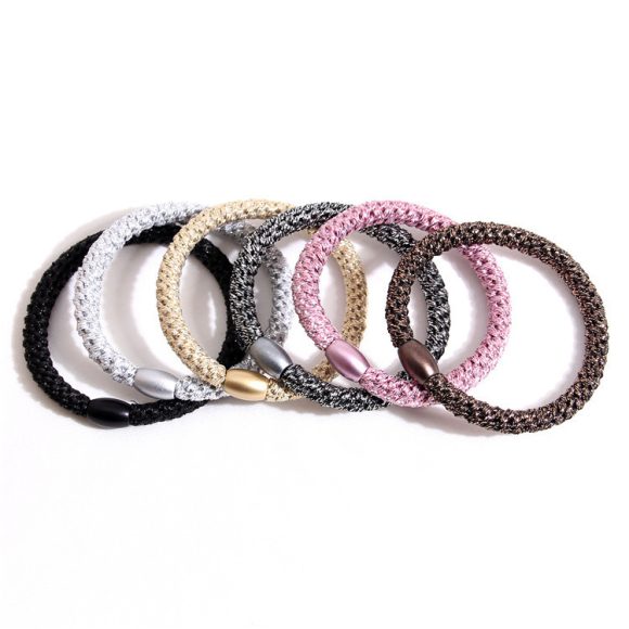 Accessories Thick Leather Cover Durable Base Rubber Hair Rope Headdress - Image 2