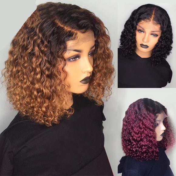 Water wave bob wigs Human Hair - Image 4