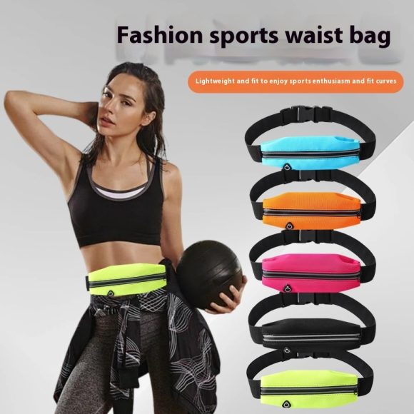 Running Sports Phone Waist Bag Waterproof Invisible Fashion Simple