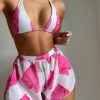 Adjustable Three-piece Bikini Straps Swimsuit Women