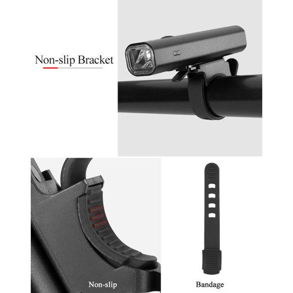 Bicycle light headlights night riding glare flashlight USB charging - Image 9