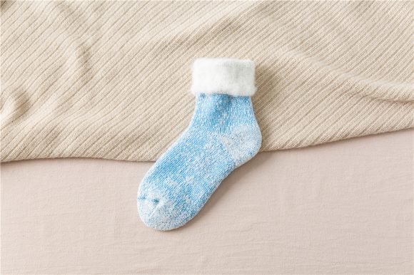 Winter Thick Wool Lined Warm Stockings - Image 9