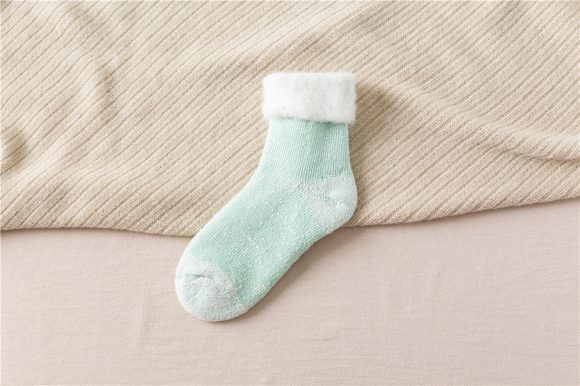 Winter Thick Wool Lined Warm Stockings - Image 5