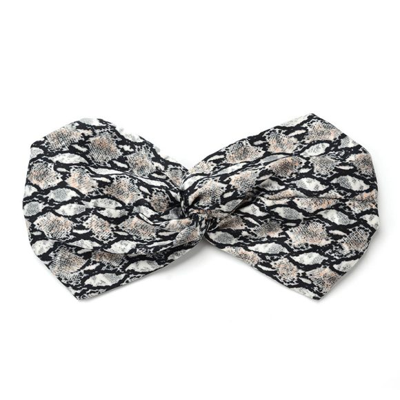 Silk satin cross hair band - Image 8