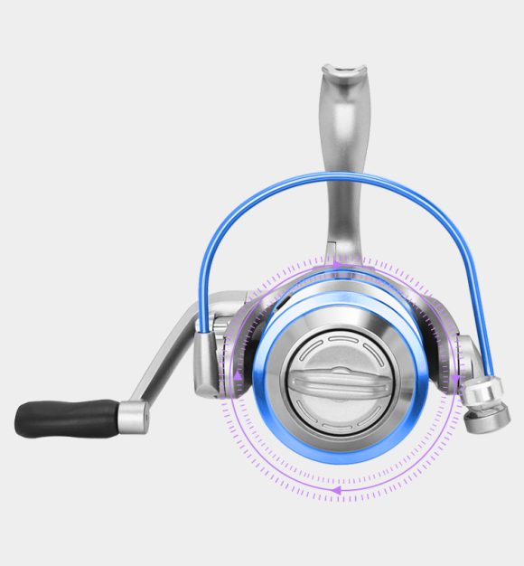 Metal fishing reel - Image 4