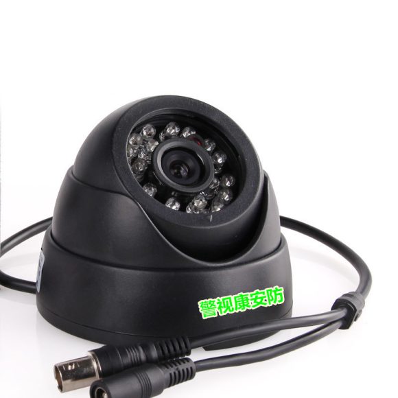 High definition 480 line surveillance camera, infrared camera, indoor monitoring probe, conch monitoring hemisphere - Image 2