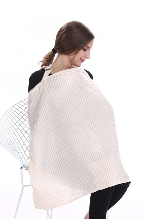 Fibre gauze cover towel breastfeeding towel - Image 10