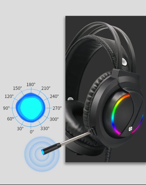 Tuner K1 7.1rgb Gaming headset - Image 6