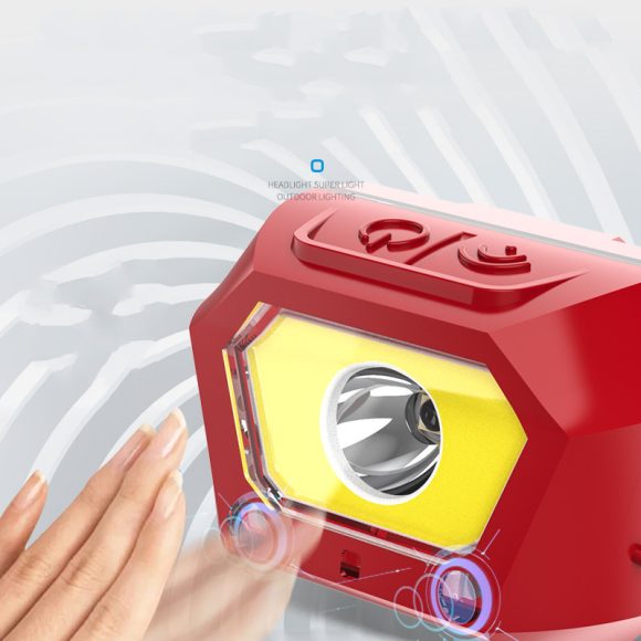Ultra-light Induction Headlight, Strong Light Charging, Ultra-bright Led Head-mounted Type - Image 3