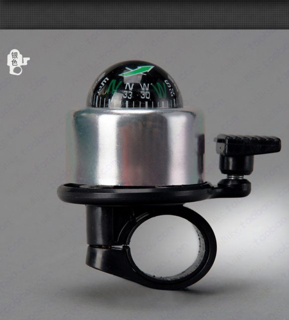 Bicycle Cycling Sport Handlebar Ring with Compass-down Horn Bicycle Bell Bicycle Accessories - Image 3