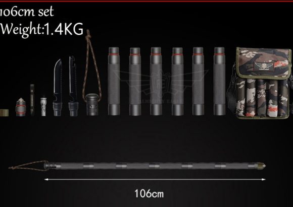Outdoor Defense Tactical Stick Alpenstock Hiking Camping Equipment Multifunctional Walking Stick - Image 8