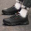 Men Sneakers Winter Warm Sports Shoes With Plush - Image 2
