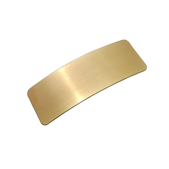 Brushed Metal Barrettes European American Simple Versatile Temperament Ins Fashion Normcore Style Ponytail Clip - Image 6