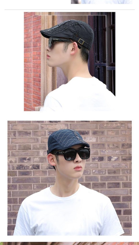 Men's Autumn And Winter New Sun Protection Sun-poof Peaked Cap - Image 10