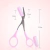 Beauty tools eyebrow scissors with eyebrow comb - Image 3