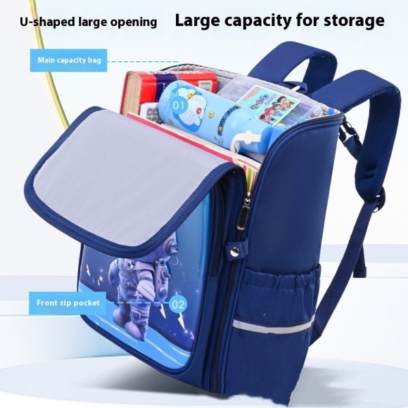 Cartoon One-piece Lightweight Children's Backpack - Image 5